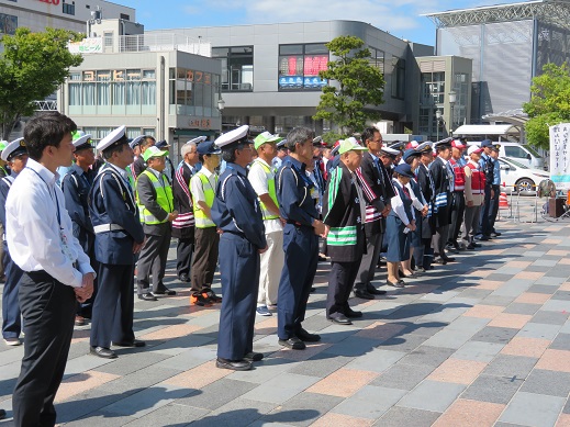 令和元年秋の全国交通安全運動出発式の写真3