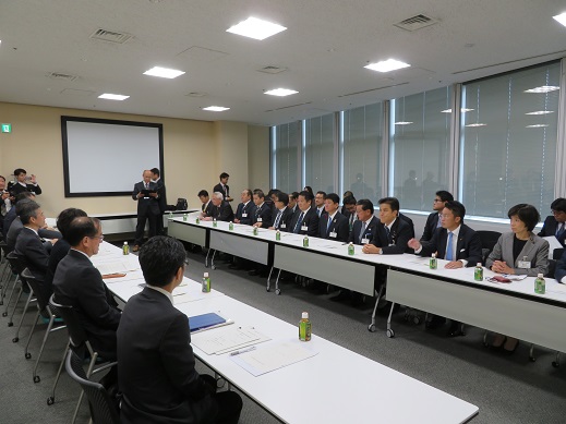 中央東線高速化促進広域期成同盟会要望活動の写真3