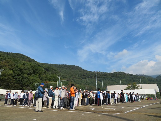 第45回甲府市高齢者スポーツ大会の写真1