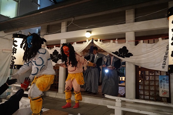 甲府大神宮節分祭及び稲積神社節分祭の写真1