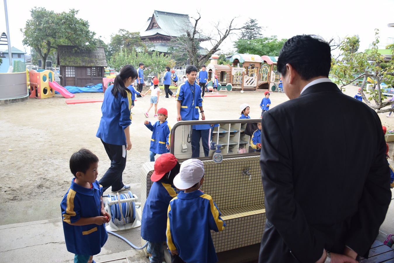 梅香学園慈光保育園訪問の写真2