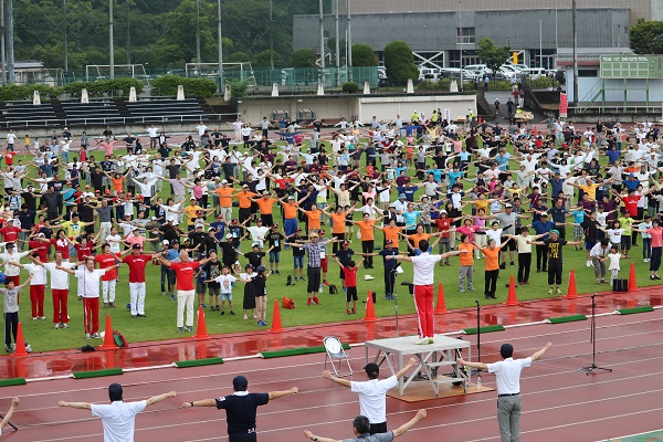 夏期巡回ラジオ体操みんなの体操会の写真1