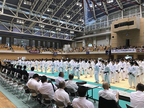 第40回県下少年柔道選手権大会の写真1