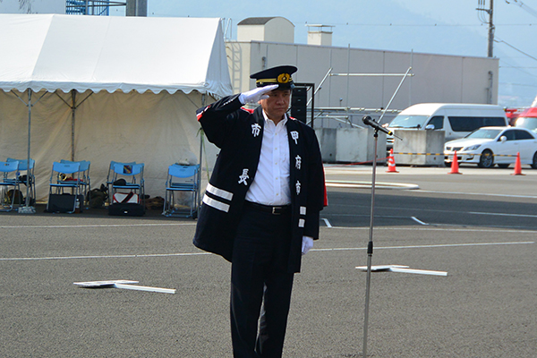 第50回山梨県消防団員操法大会の写真2