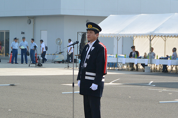 第50回山梨県消防団員操法大会の写真3