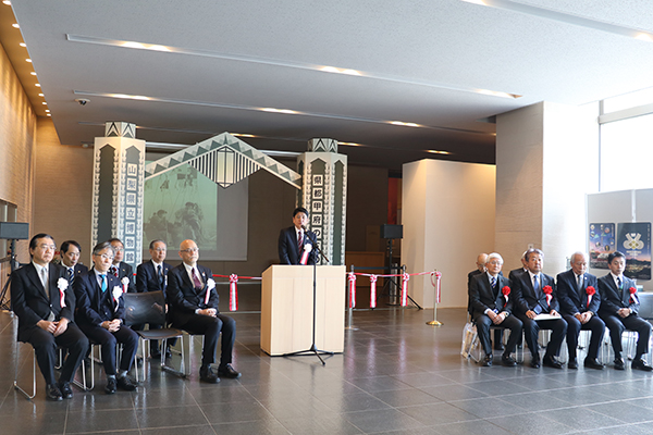 企画展「県都甲府の500年」オープニングセレモニーの写真3