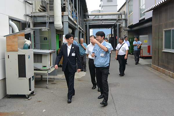 山梨県機械金属工業団地入居企業の代表者との意見交換会の写真4