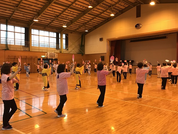 甲府市女性レクリエーション協会盆踊り大会の写真3