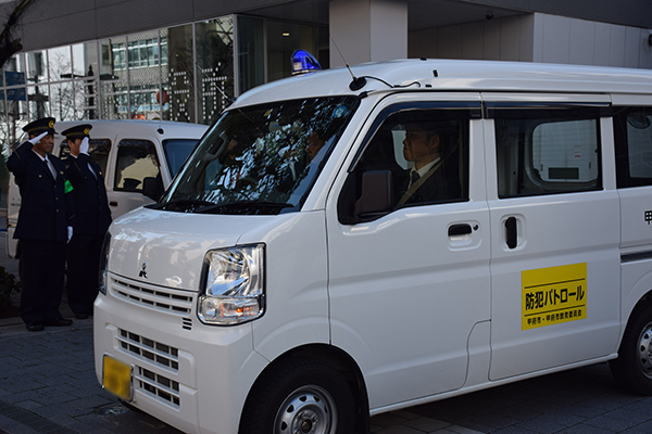 甲府市庁用自動車ドライブレコーダーのデータ提供に関する協定締結式の写真6