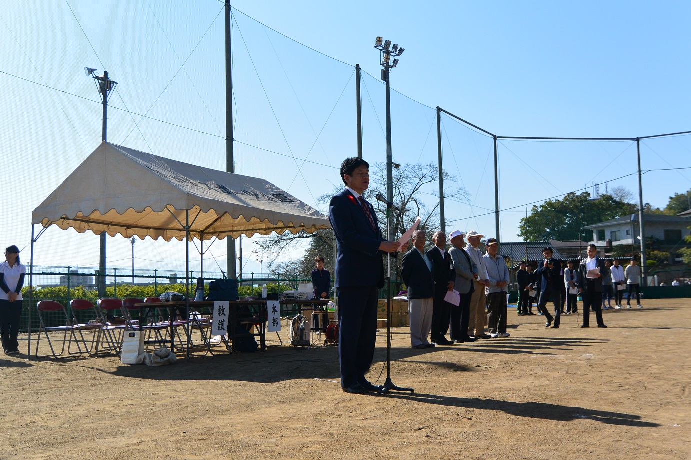 甲府市高齢者スポーツ大会の写真1