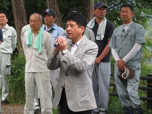 丸山ため池後沢ため池クリーン作戦の写真1