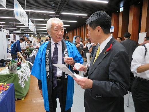 名水が育む「山梨の日本酒＋本格焼酎」試飲会の写真3