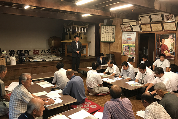 帯那地域活性化推進協議会定期総会の写真2