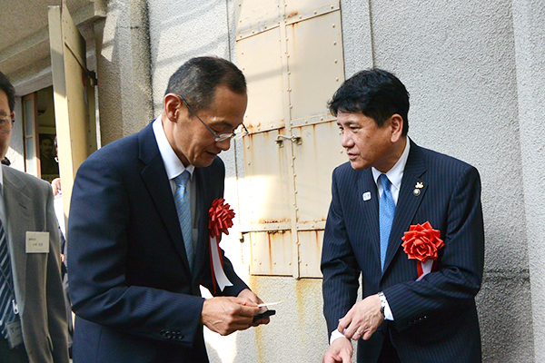 大村智記念学術館完成披露記念式典の写真5