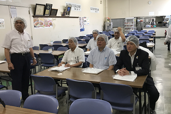 山梨県食品工業団地入居企業の代表者との意見交換会の写真6