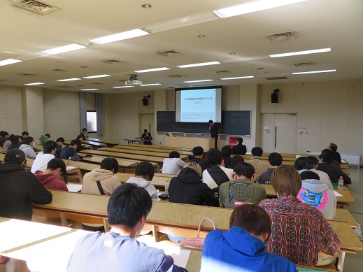 市長特別講義山梨学院大学の写真1