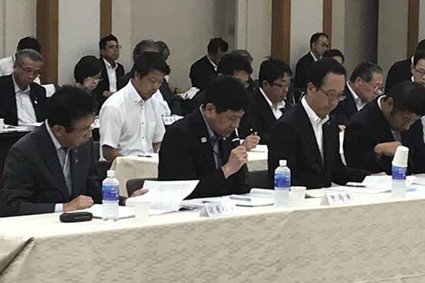 総務大臣と中核市市長施行時特例市市長との懇談会の写真2