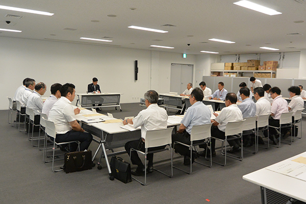 平成30年度甲府市水防協議会の写真2