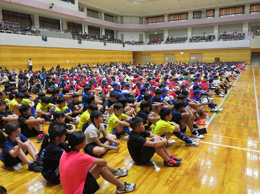 甲府市スポーツ少年団スポーツ交流会の写真3