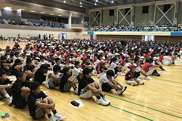 甲府市スポーツ少年団スポーツ交流会の写真2