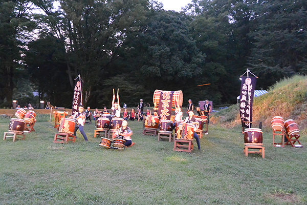 甲府にぎわい祭り躑躅ヶ崎信玄花火の写真3