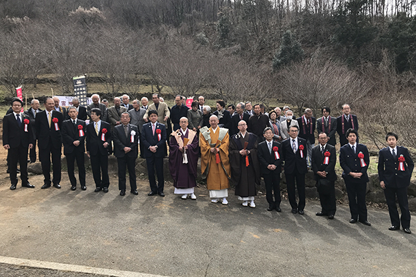 宇宙神代桜植樹と記念講演の写真5