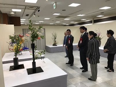 第27回山梨県華道協会展開幕式の写真4