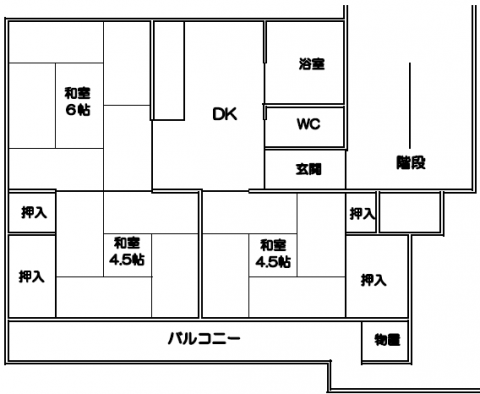 南西第二間取3〜5号館
