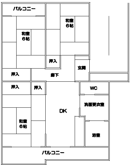 後屋団地間取9号館