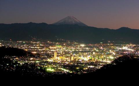 白山夜景