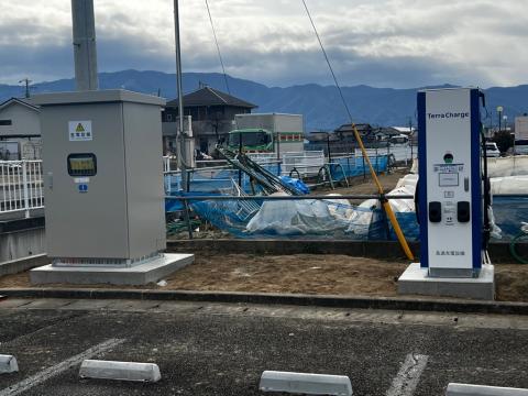 EV充電器（市立甲府病院）