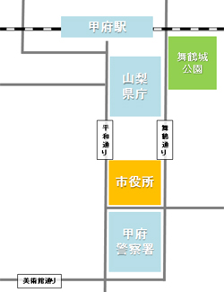 本庁舎案内図