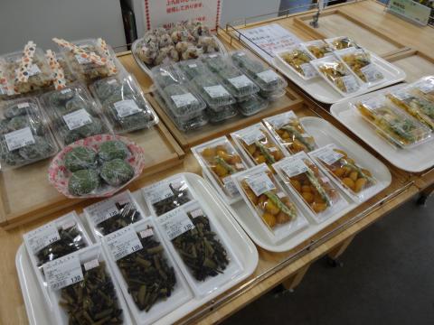 上九農産物直売所（売り場）