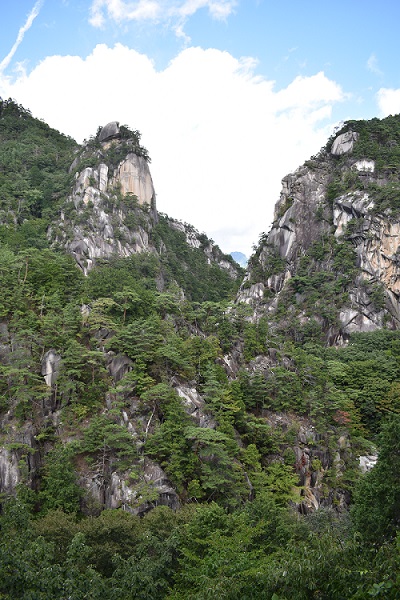 御嶽昇仙峡の渓谷美