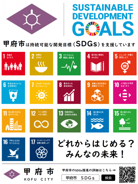 SDGs推進ポスター