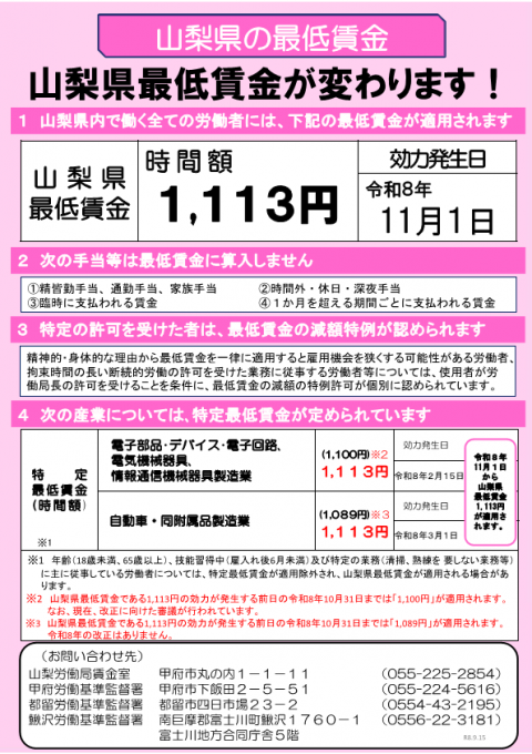 R8最低賃金1