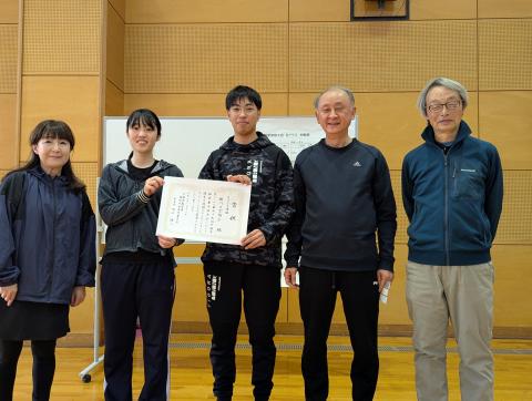 卓球Bクラス優勝（相川スポ協B）