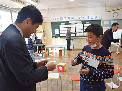 市長学校訪問