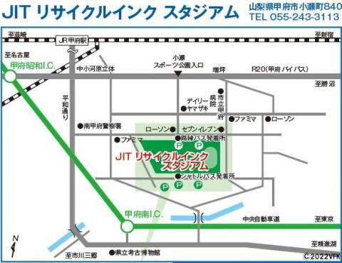 小瀬スポーツ公園地図