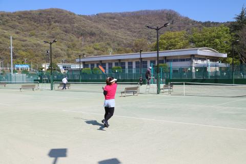 テニスコートオープン１