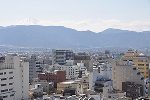 甲府市役所 展望ロビー