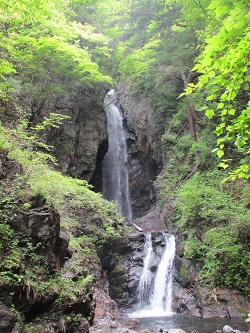 春夏の大滝